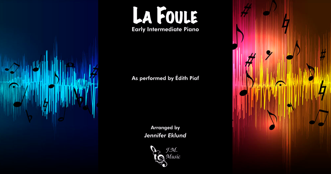 La Foule (Early Intermediate Piano) By Édith Piaf - F.M. Sheet Music